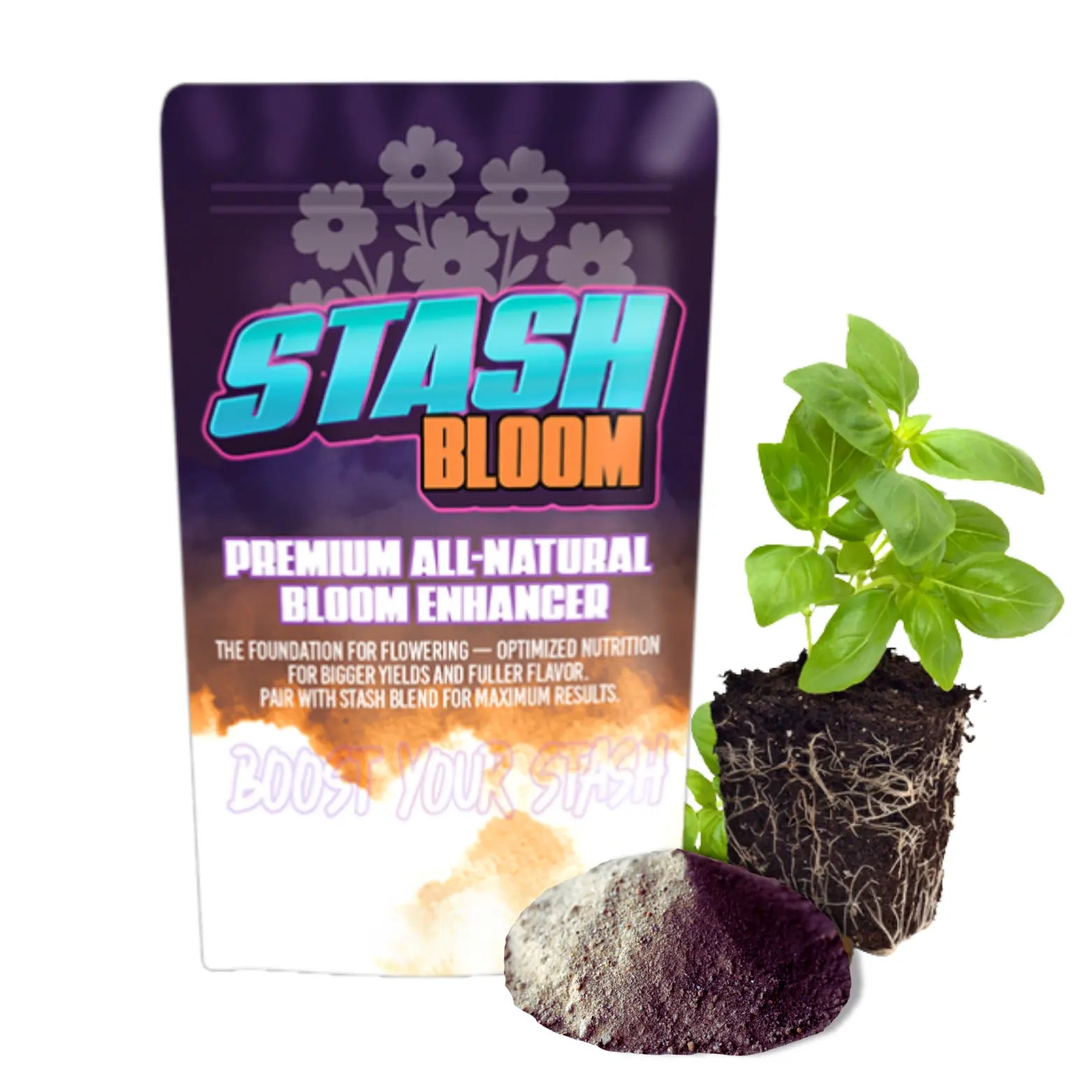 plant bloom fertilizer Stash Bloom Premium All Natural Nutrient