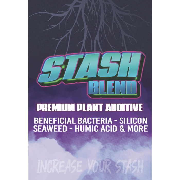 Stash Blend Premium Plant Additive - Front Label