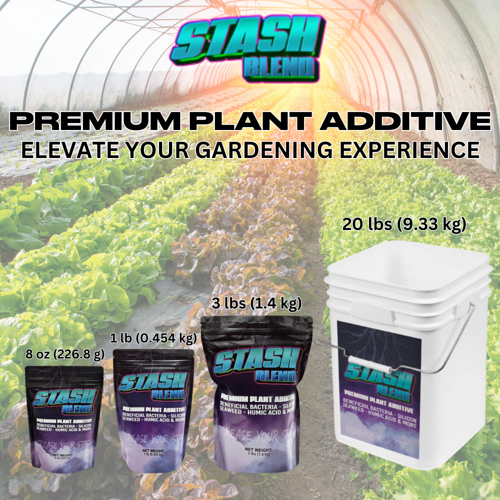Stash Blend 60g Organic Plant Additive – Kelp, Silica & Corn-Steep For Vigorous Growth