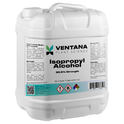99.9% Isopropyl Alcohol – 5-Gallon | Ventana Plant Science 99.9% Isopropyl Alcohol – 5-Gallon | Ventana Plant Science
