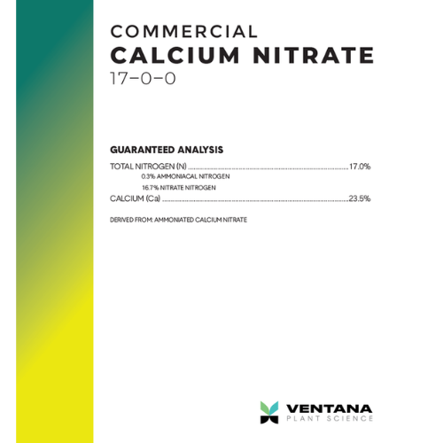 Ventana Plant Science - Calcium Nitrate (17-0-0) 23.5% Ca