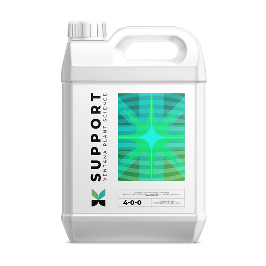 Ventana Plant Science - Support 4-0-0 (Cal-Mag + Secondary Macros) - Bottle Front