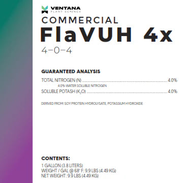 Ventana Plant Science - FlaVUH 4X Concentrate (4-0-4) [NEW] - Commercial FlaVUH 4x